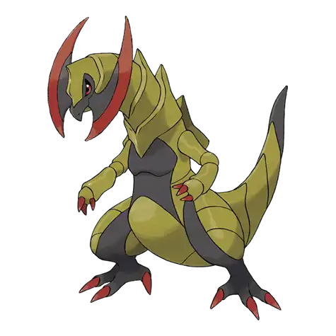 Haxorus Pokemon 612 – miniatura i grafika Pokédex