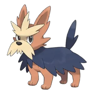 Herdier Pokemon 507 – miniatura i grafika Pokédex