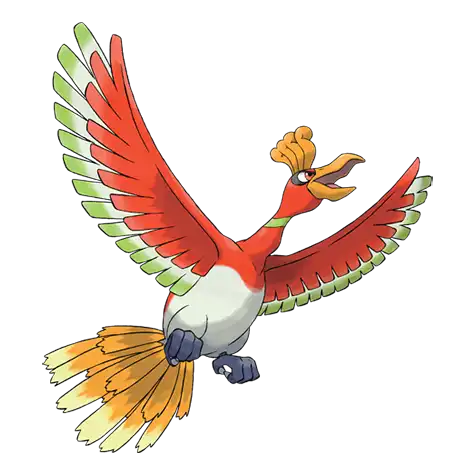 Ho-Oh Pokemon 250 – opis, ewolucje, ataki i ciekawostki