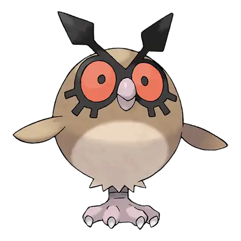 Hoothoot Pokemon 163 – opis, ewolucje, ataki i ciekawostki