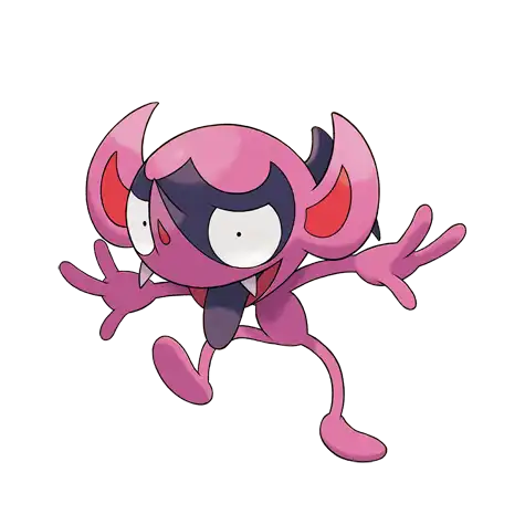 Impidimp Pokemon 859 – miniatura i grafika Pokédex