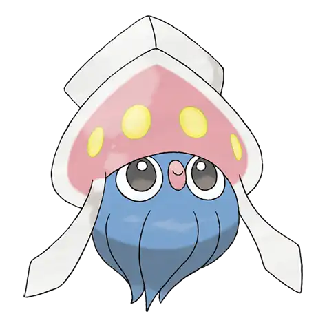 Inkay Pokemon 686 – miniatura i grafika Pokédex
