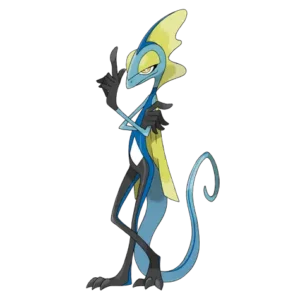 Inteleon Pokemon 818 – miniatura i grafika Pokédex