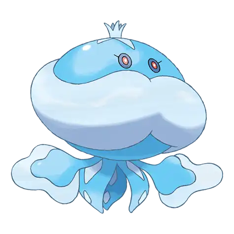 Jellicent Pokemon 593 – miniatura i grafika Pokédex