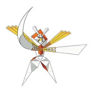 Kartana Pokemon 798 – miniatura i grafika Pokédex