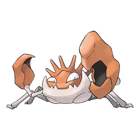 Kingler Pokemon 099 – opis, ewolucje, ataki i ciekawostki