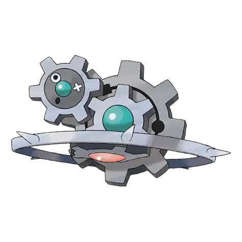 Klinklang Pokemon 601 – miniatura i grafika Pokédex