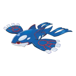 Kyogre Pokemon 382 – miniatura i grafika Pokédex