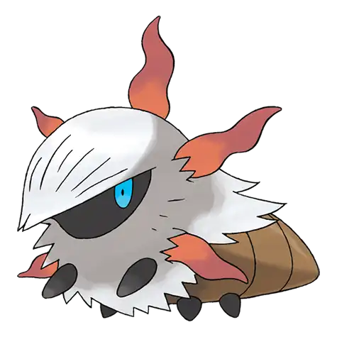 Larvesta Pokemon 636 – miniatura i grafika Pokédex