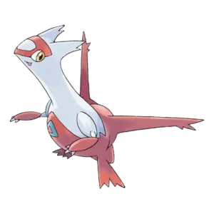 Latias Pokemon 380 – miniatura i grafika Pokédex