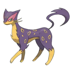 Liepard Pokemon 510 – miniatura i grafika Pokédex