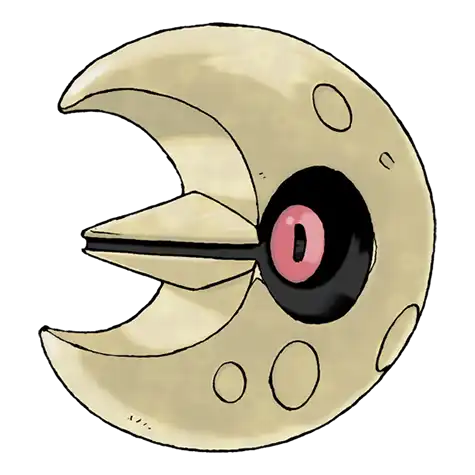 Lunatone Pokemon 337 – miniatura i grafika Pokédex