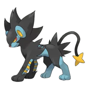 Luxray Pokemon 405 – miniatura i grafika Pokédex