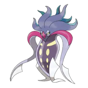 Malamar Pokemon 687 – miniatura i grafika Pokédex