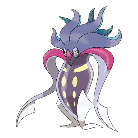 Malamar Pokemon 687 – miniatura i grafika Pokédex