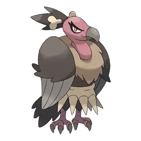 Mandibuzz Pokemon 630 – miniatura i grafika Pokédex