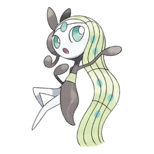 Meloetta-Aria Pokemon 648 – miniatura i grafika Pokédex