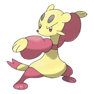 Mienfoo Pokemon 619 – miniatura i grafika Pokédex