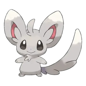 Minccino Pokemon 572 – miniatura i grafika Pokédex