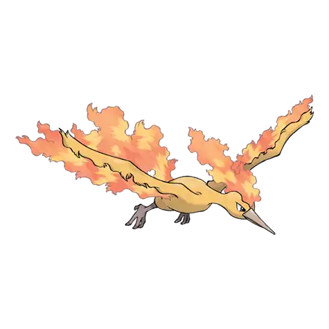 Moltres Pokemon 146 – opis, ewolucje, ataki i ciekawostki