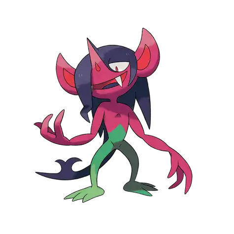 Morgrem Pokemon 860 – miniatura i grafika Pokédex