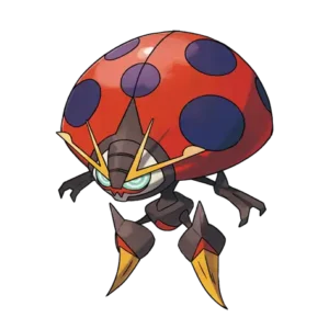 Orbeetle Pokemon 826 – miniatura i grafika Pokédex