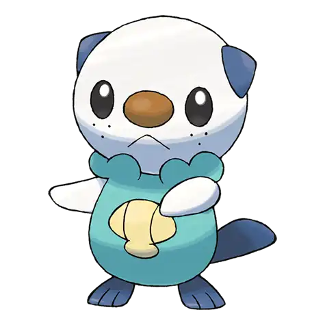 Oshawott Pokemon 501 – miniatura i grafika Pokédex