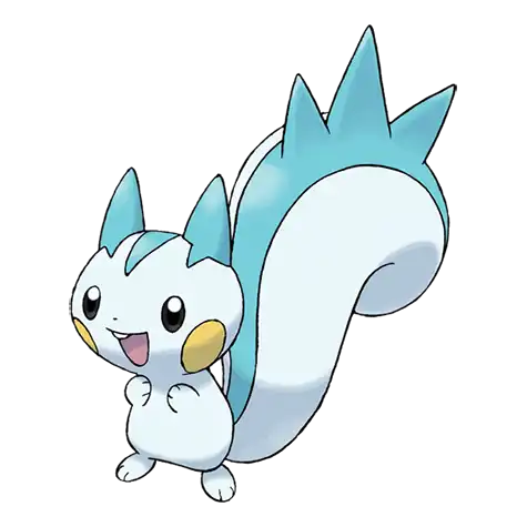 Pachirisu Pokemon 417 – miniatura i grafika Pokédex