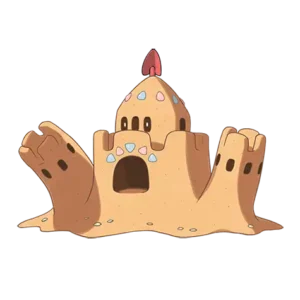 Palossand Pokemon 770 – miniatura i grafika Pokédex