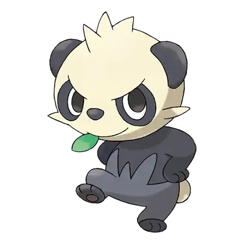 Pancham Pokemon 674 – miniatura i grafika Pokédex