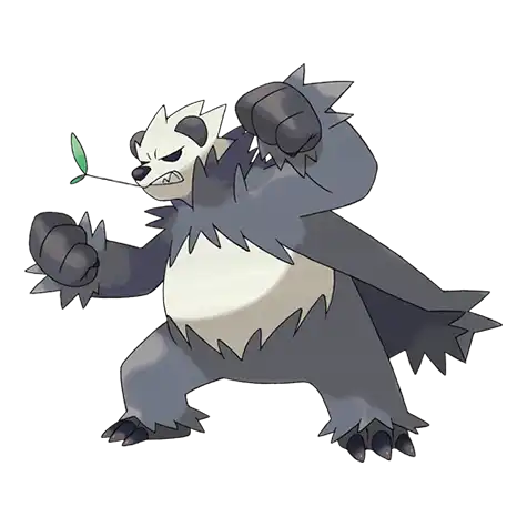 Pangoro Pokemon 675 – miniatura i grafika Pokédex