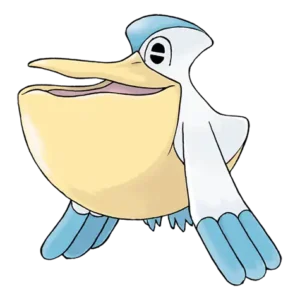 Pelipper Pokemon 279 – opis, ewolucje, ataki i ciekawostki