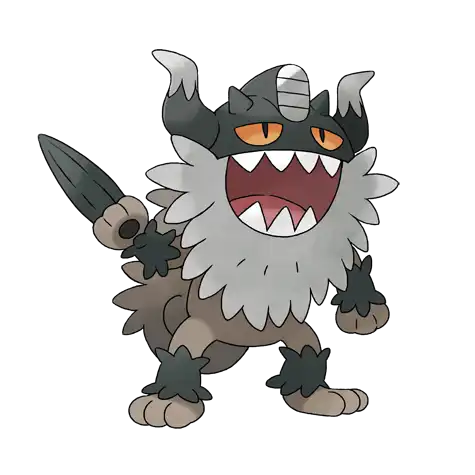 Perrserker Pokemon 863 – miniatura i grafika Pokédex