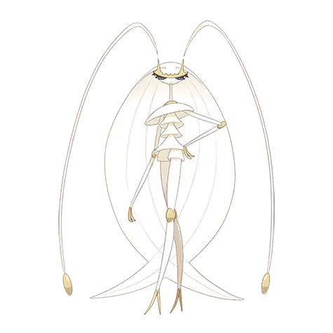 Pheromosa Pokemon 795 – miniatura i grafika Pokédex