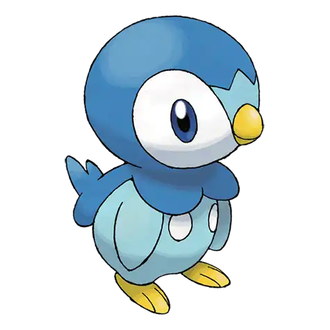 Piplup Pokemon 393 – miniatura i grafika Pokédex