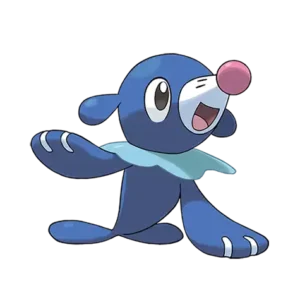 Popplio Pokemon 728 – miniatura i grafika Pokédex