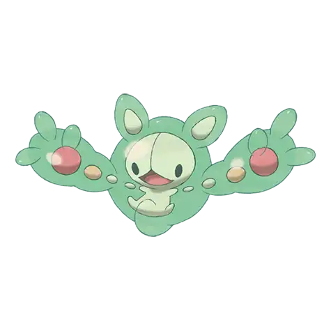 Reuniclus Pokemon 579 – miniatura i grafika Pokédex