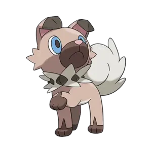 Rockruff Pokemon 744 – miniatura i grafika Pokédex