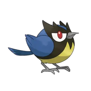 Rookidee Pokemon 821 – miniatura i grafika Pokédex