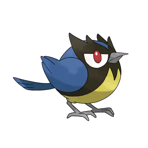 Rookidee Pokemon 821 – miniatura i grafika Pokédex