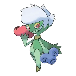 Roserade Pokemon 407 – miniatura i grafika Pokédex