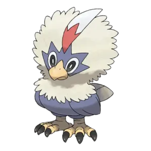 Rufflet Pokemon 627 – miniatura i grafika Pokédex