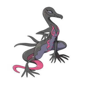 Salazzle Pokemon 758 – miniatura i grafika Pokédex
