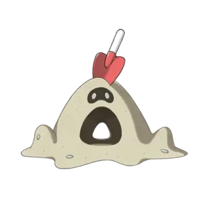 Sandygast Pokemon 769 – miniatura i grafika Pokédex