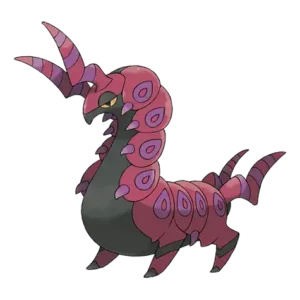 Scolipede Pokemon 545 – miniatura i grafika Pokédex