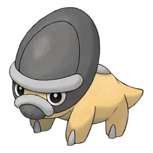 Shieldon Pokemon 410 – miniatura i grafika Pokédex