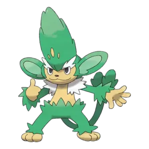 Simisage Pokemon 512 – miniatura i grafika Pokédex