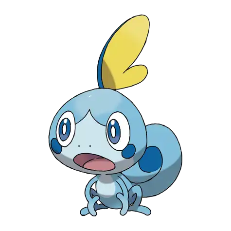 Sobble Pokemon 816 – miniatura i grafika Pokédex