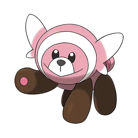 Stufful Pokemon 759 – miniatura i grafika Pokédex