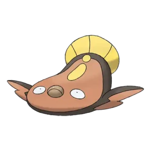 Stunfisk Pokemon 618 – miniatura i grafika Pokédex